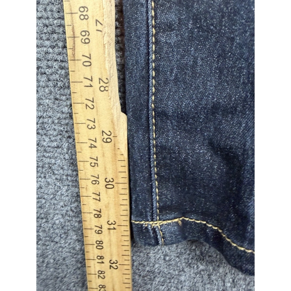 Y2K Apple Bottoms Skinny Jeans Womens 7/8(29x31) Dark Wash Denim Streetwear VTG - Picture 8 of 9